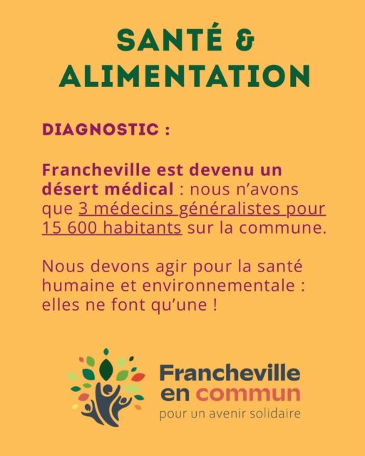 [SANTÉ ET ALIMENTATION] 🩺🍎

La santé est une de vos préoccupations majeures. Dès notre élection, nous agirons pour favoriser l’implantation de nouveaux praticiens à Francheville et garantir des produits sains à nos enfants et nos aînés.

Le 15 mars prochain, pour votre santé, votez Francheville en commun ! 🗳️

#francheville69 #francheville #municipales2026 #franchevilleencommun alienorperrard